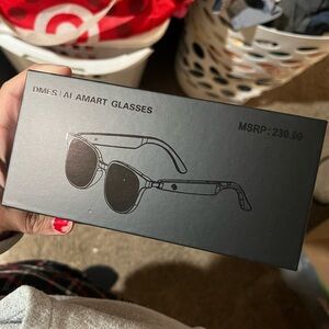 AI Smart Glasses - Black